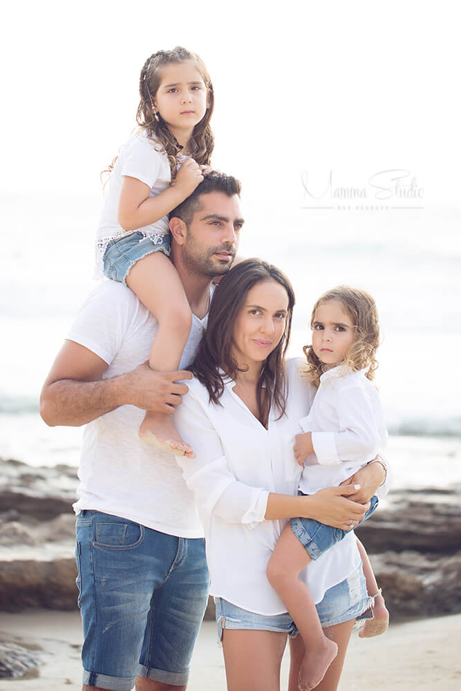 צילומי משפחה בים