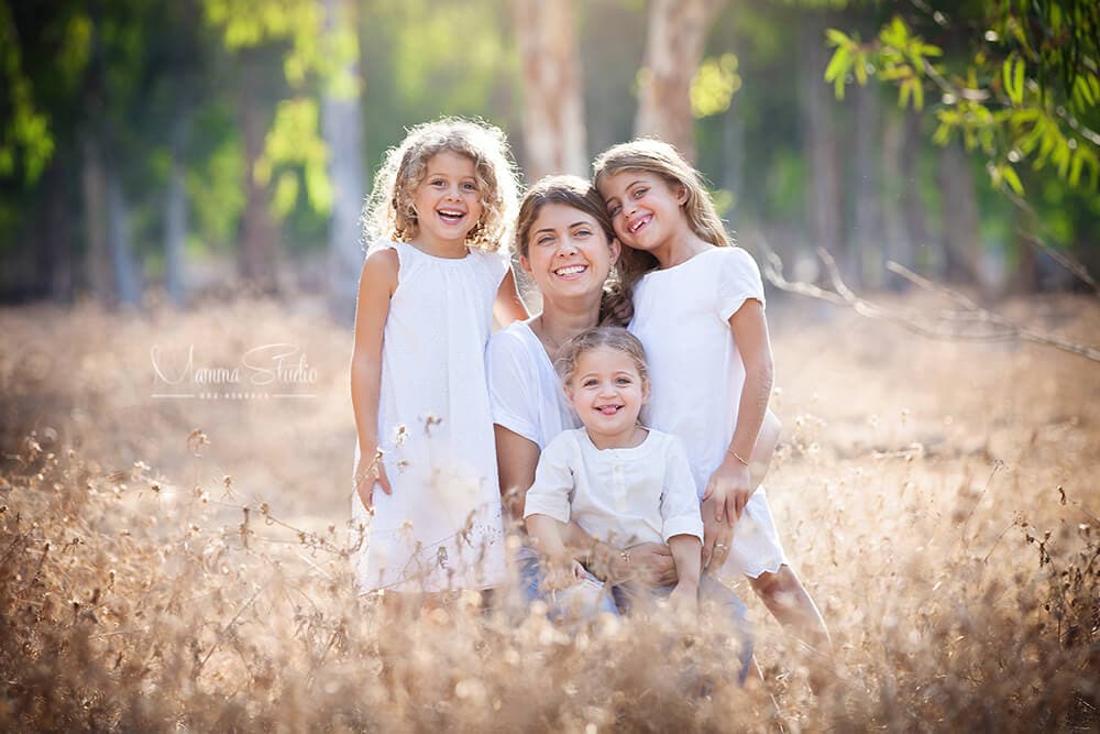 צילומי משפחה בטבע