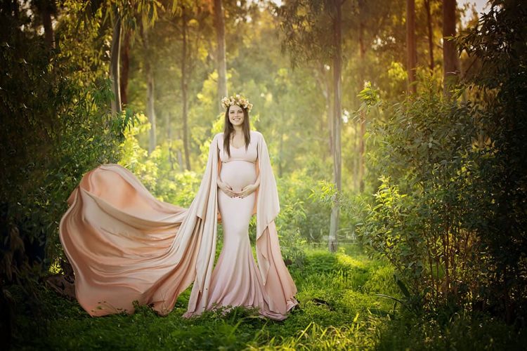 צילומי הריון בטבע