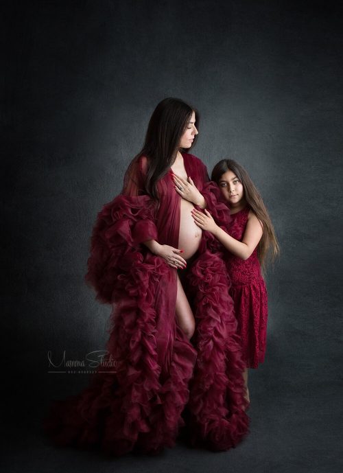 צילומי הריון בסטודיו