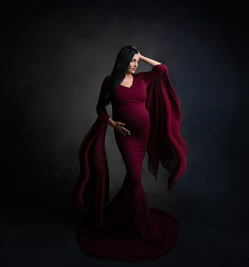 צילומי הריון בסטודיו